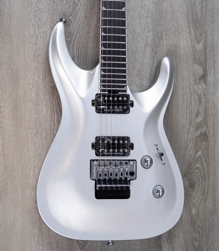 Jackson Pro Plus Series Soloist SLA2, Ebony Fingerboard, Quicksilver
