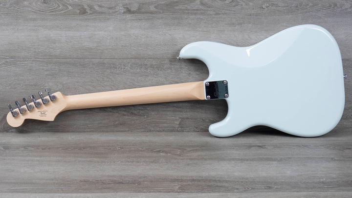 Squier Sonic Stratocaster HT H, Maple Fingerboard, White Pickguard, Sonic Blue