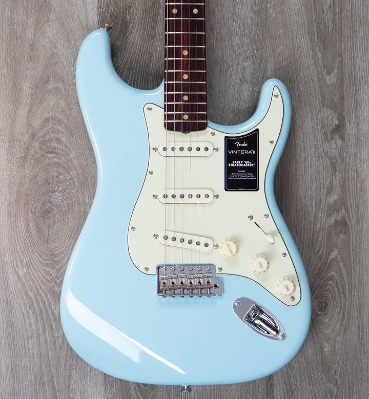 Fender Vintera III Early '60s Stratocaster, Rosewood Fingerboard, Sonic Blue