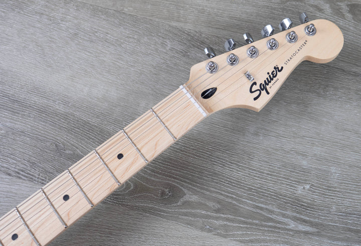 Squier Sonic Stratocaster HT H, Maple Fingerboard, White Pickguard, Sonic Blue