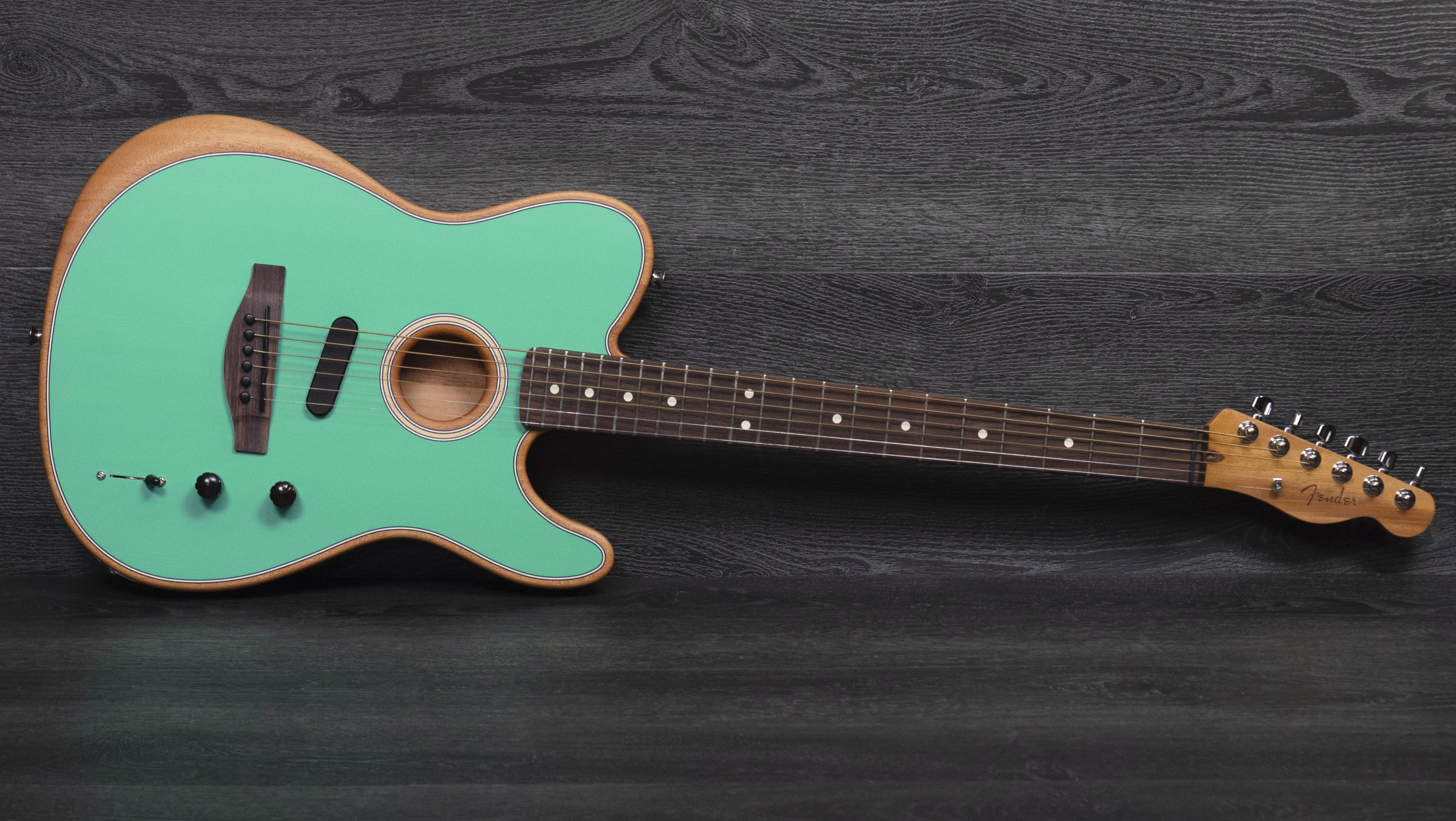 Fender Limited Edition Acoustasonic Player Telecaster, Sea Foam