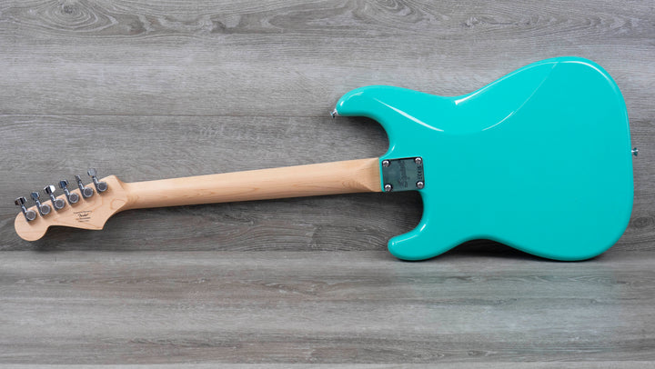 Squier Sonic Stratocaster HT, Maple Fingerboard, White Pickguard, Sea Foam Green