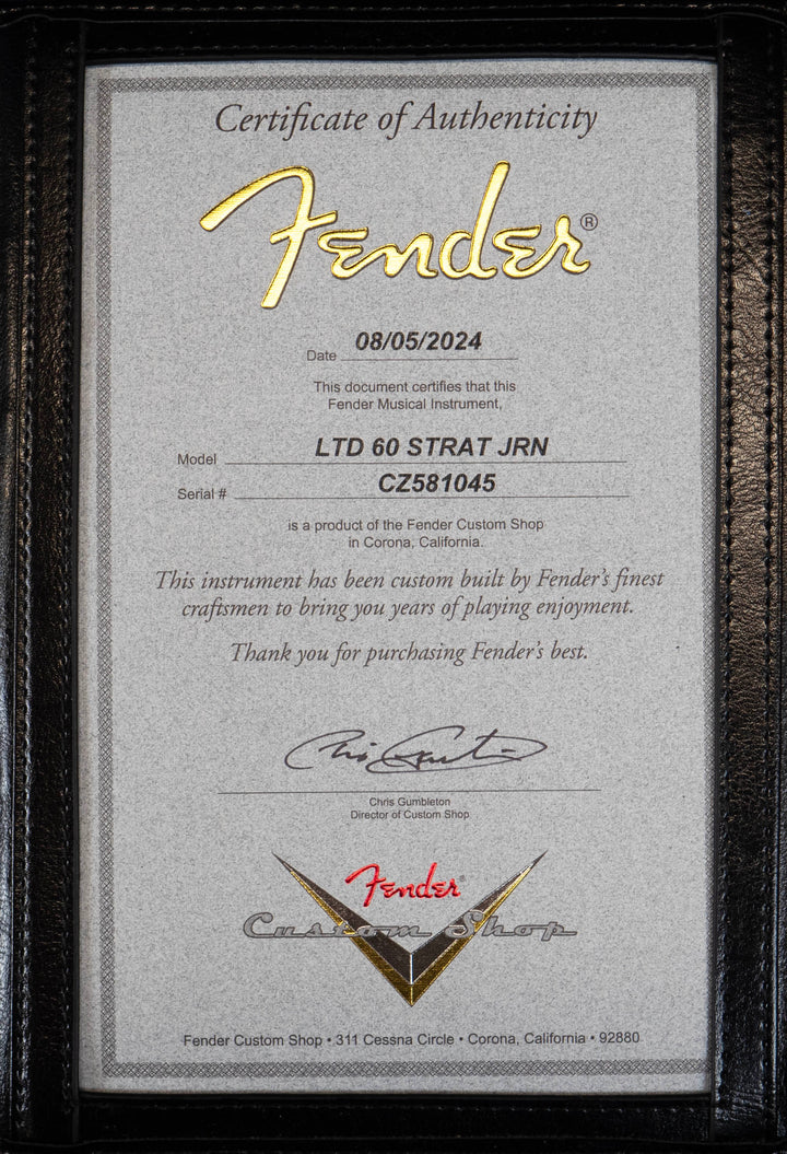 Fender Custom Shop Limited Edition 60 Journeyman Relic Strat, Faded Aged Surf Green