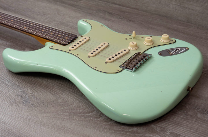 Fender Custom Shop Limited Edition 60 Journeyman Relic Strat, Faded Aged Surf Green