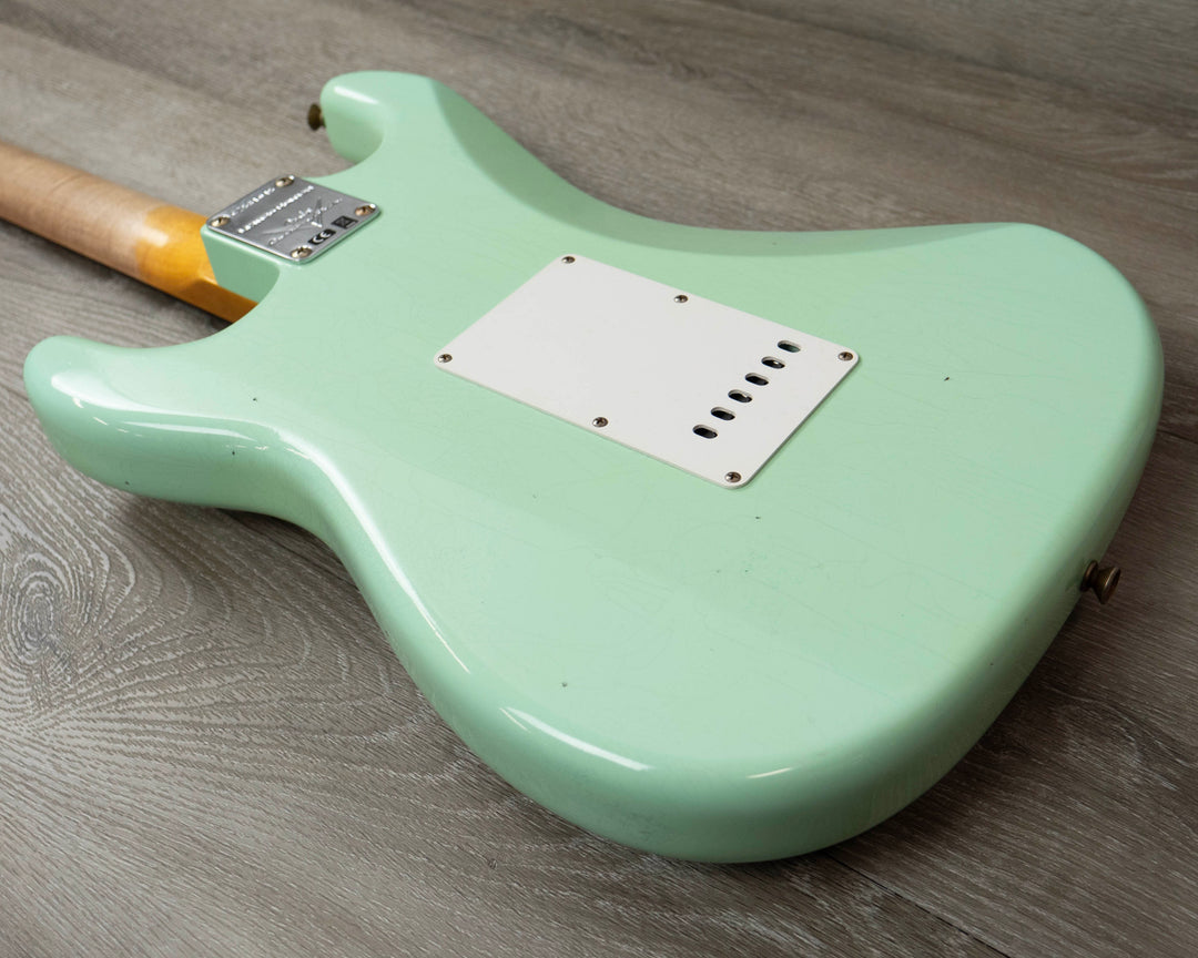 Fender Custom Shop Limited Edition 60 Journeyman Relic Strat, Faded Aged Surf Green