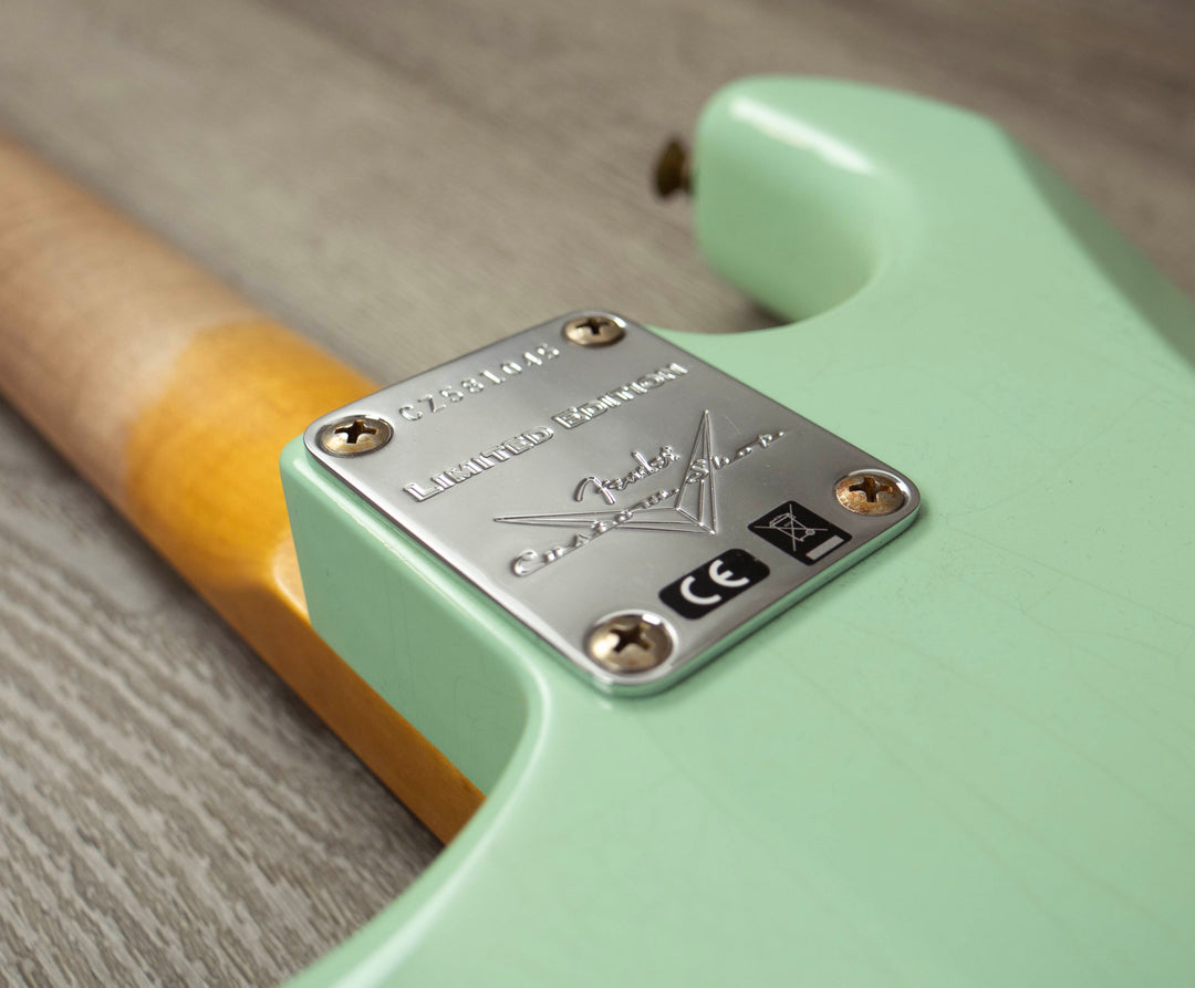 Fender Custom Shop Limited Edition 60 Journeyman Relic Strat, Faded Aged Surf Green