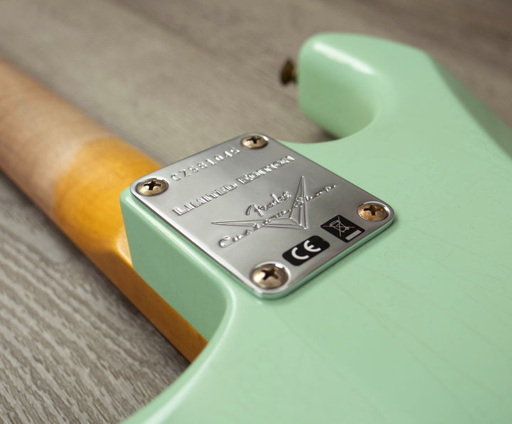 Fender Custom Shop Limited Edition 60 Journeyman Relic Strat, Faded Aged Surf Green