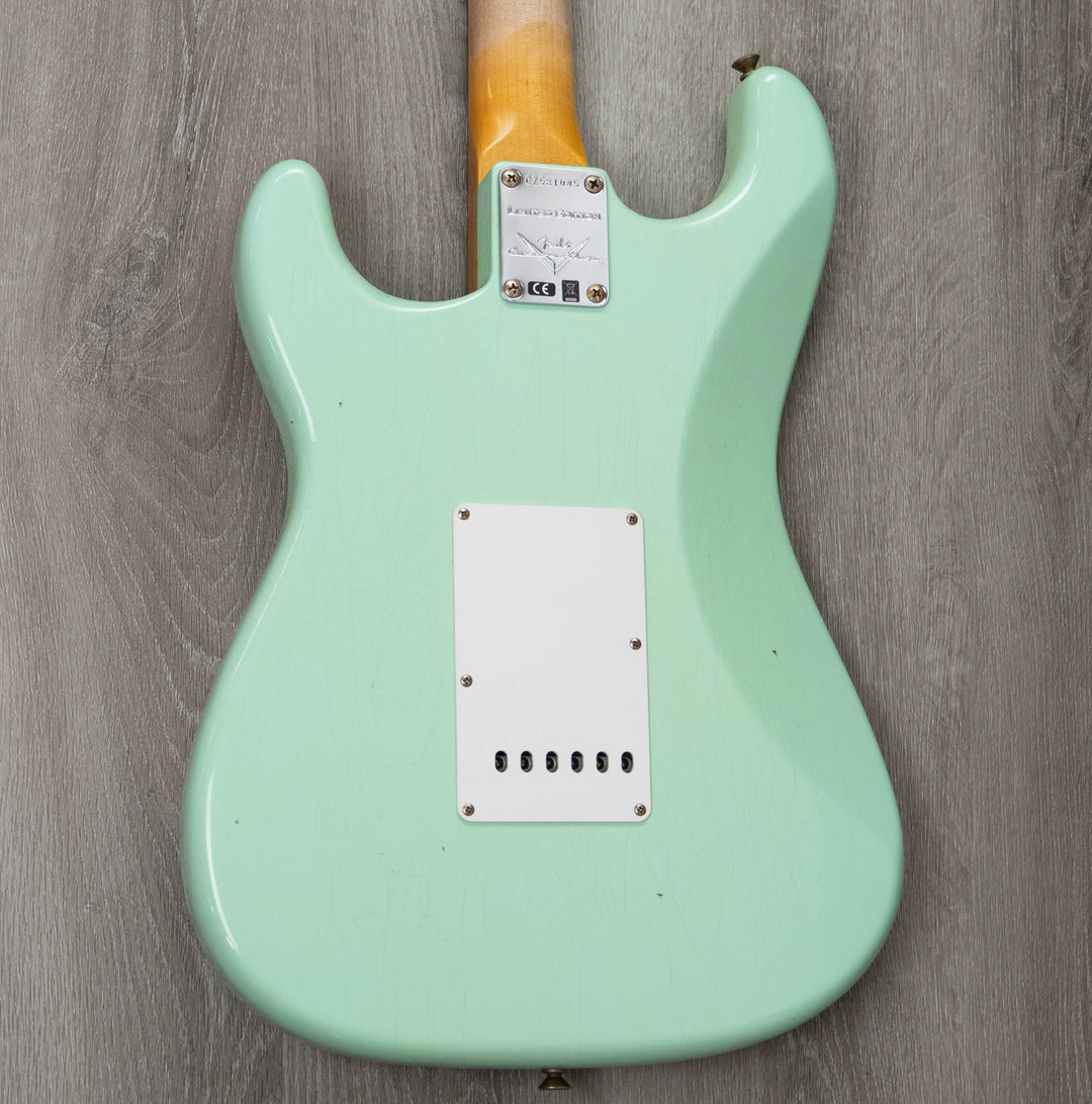 Fender Custom Shop Limited Edition 60 Journeyman Relic Strat, Faded Aged Surf Green