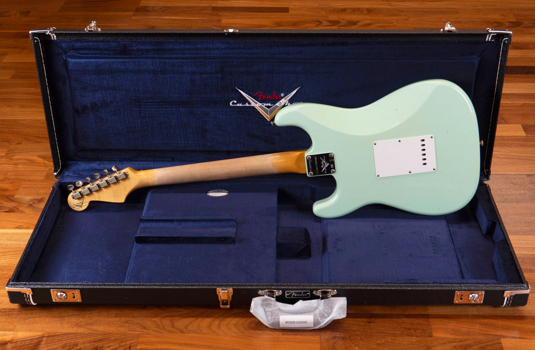 Fender Custom Shop Limited Edition 60 Journeyman Relic Strat, Faded Aged Surf Green