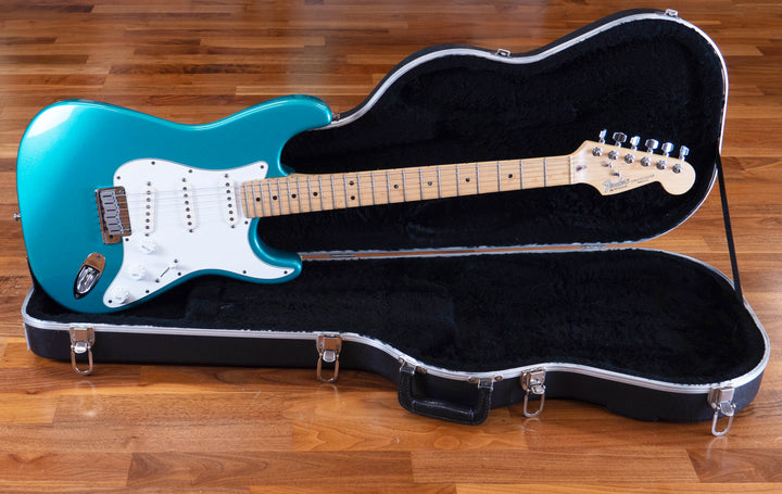 Pre-Owned Fender American Standard Stratocaster USA 1993, Caribbean Mist