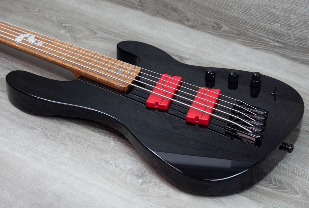 Charvel Sleep Token iii Signature Pro-Mod San Dimas Bass V, Caramelized Maple Fingerboard, Black