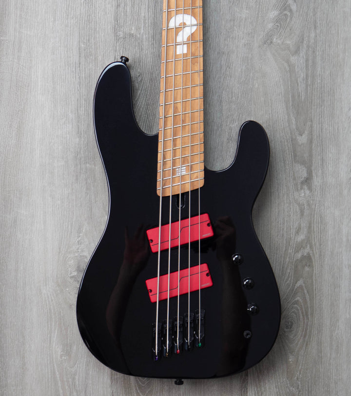 Charvel Sleep Token iii Signature Pro-Mod San Dimas Bass V, Caramelized Maple Fingerboard, Black
