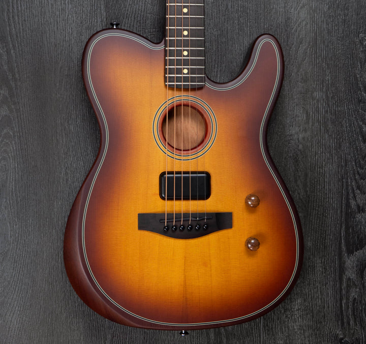Fender Acoustasonic Standard Telecaster, Honey Burst