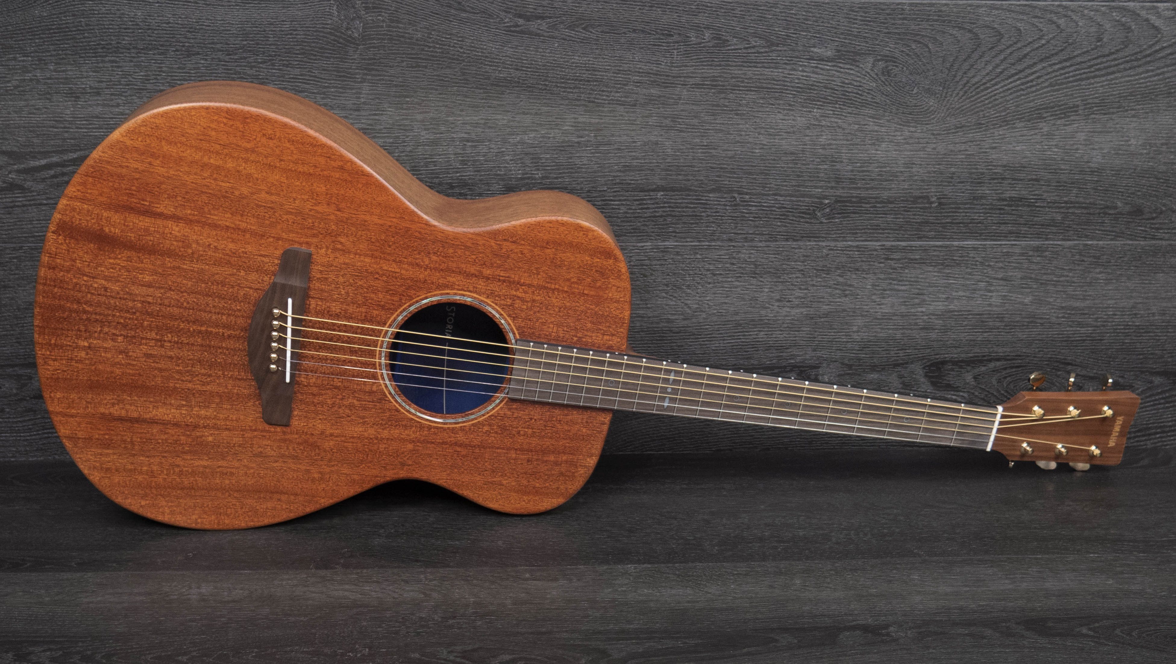 Yamaha Storia II MKII Acoustic Guitar, All Mahogany in Satin