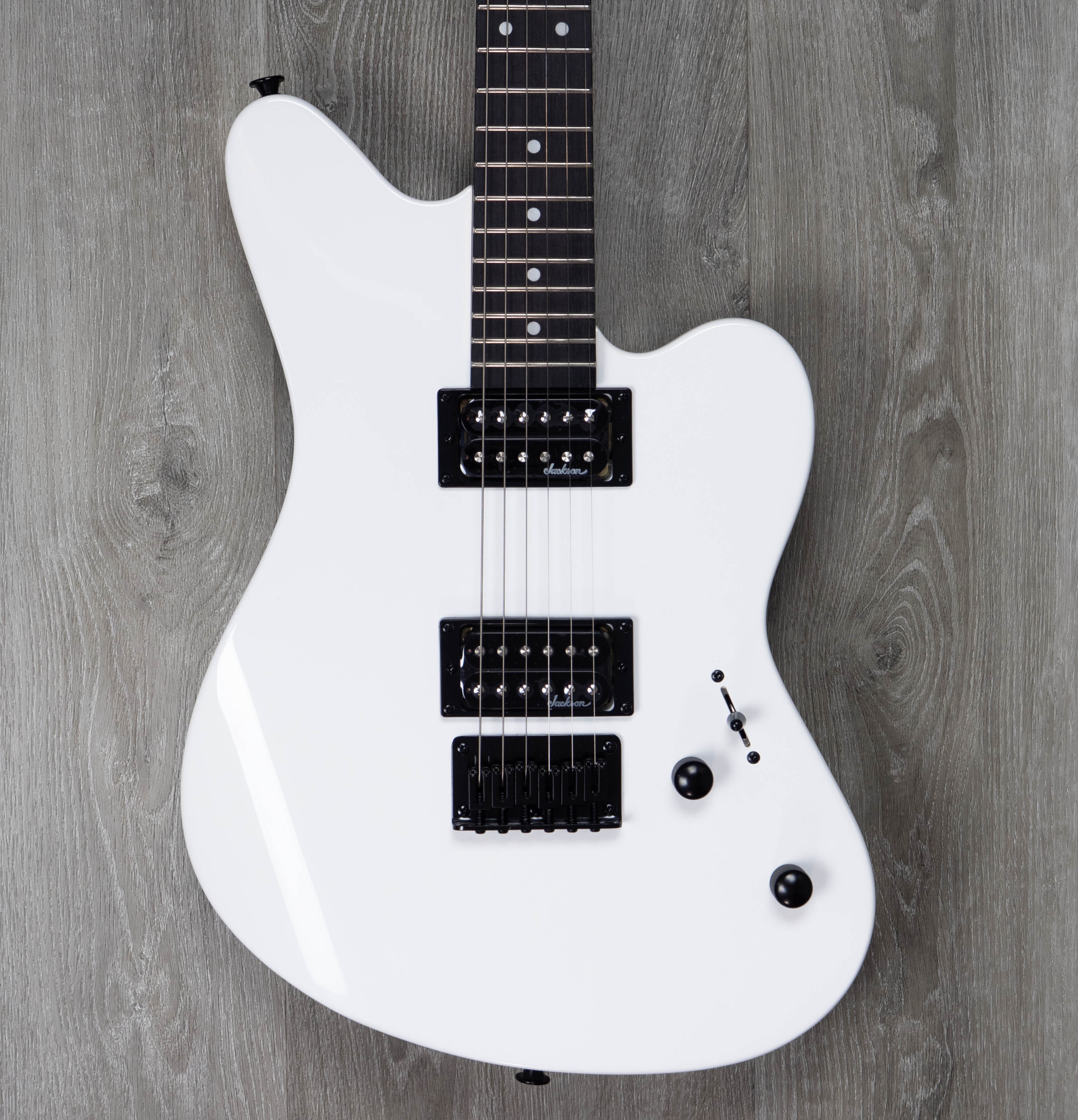 Jackson JS Series Surfcaster JS22 HT - Snow White – A Strings