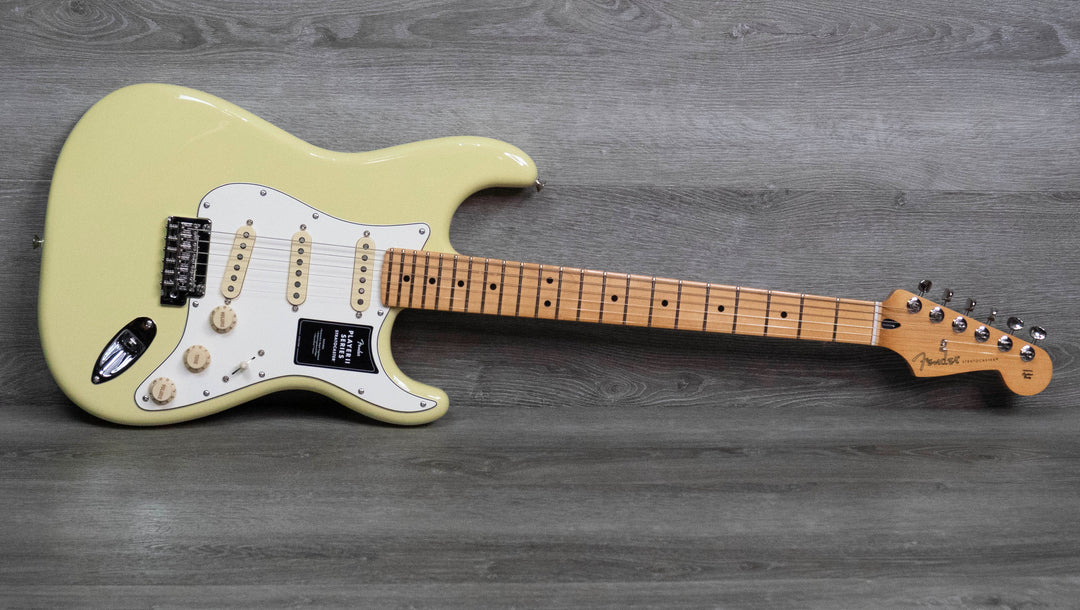 Fender Player II Stratocaster Maple Fingerboard Hialeah Yellow A fender-player-ii-stratocaster-maple-fingerboard-hialeah-yellow-a