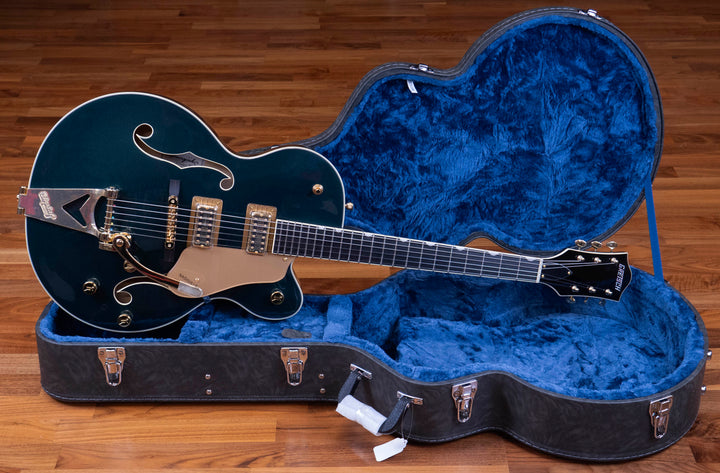 Grestch Synchromatic Nashville Hollow Body Single-Cut with Bigsby, Ebony Fingerboard, Cadillac Green