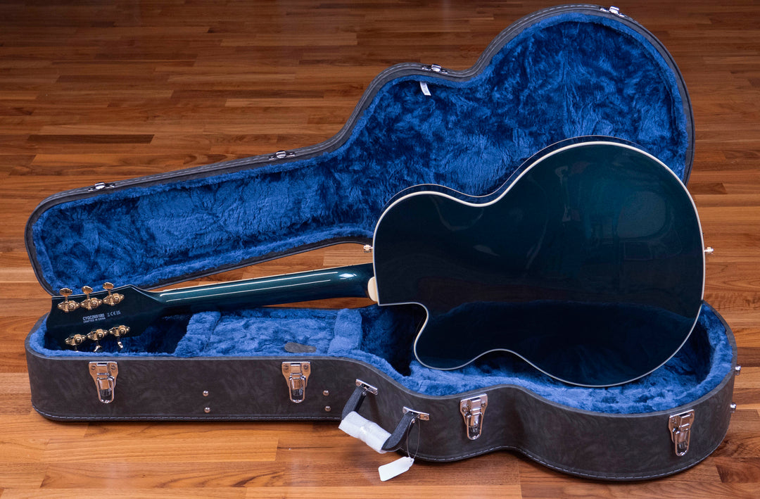 Grestch Synchromatic Nashville Hollow Body Single-Cut with Bigsby, Ebony Fingerboard, Cadillac Green