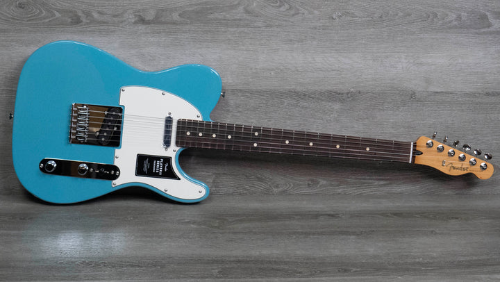 Fender Player II Telecaster, diapasón de palisandro, tono azul aqua