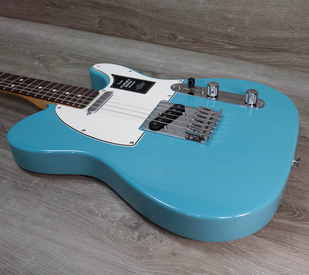 Fender Player II Telecaster, diapasón de palisandro, tono azul aqua