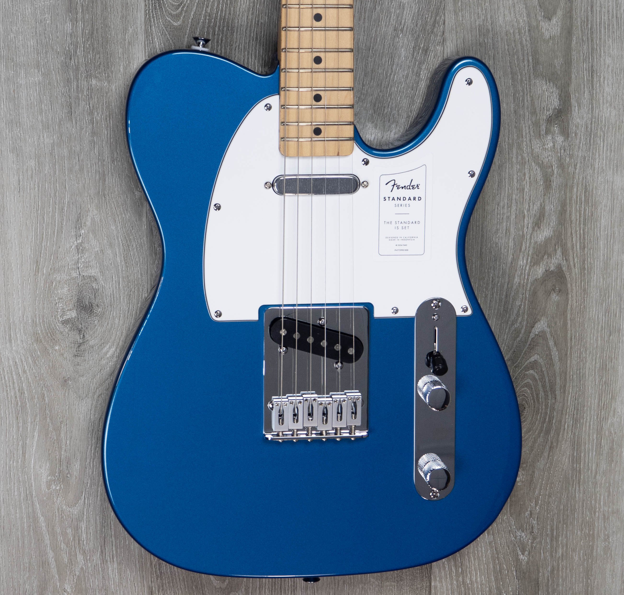 Fender Standard Telecaster, Maple Fingerboard, Aqua Marine