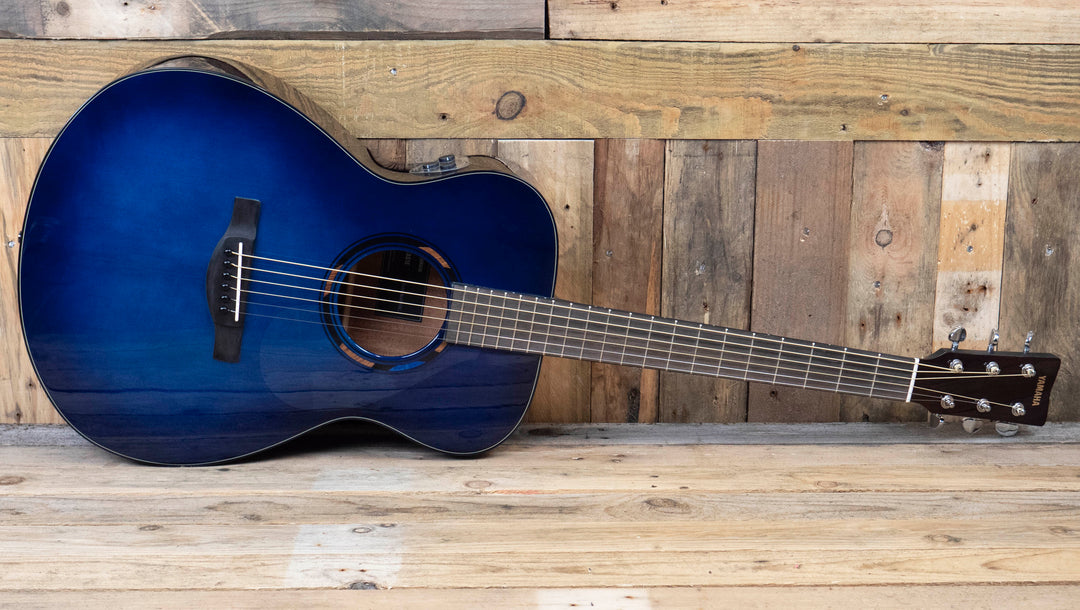 Yamaha TAS1E TransAcoustic Guitar, Ultramarine