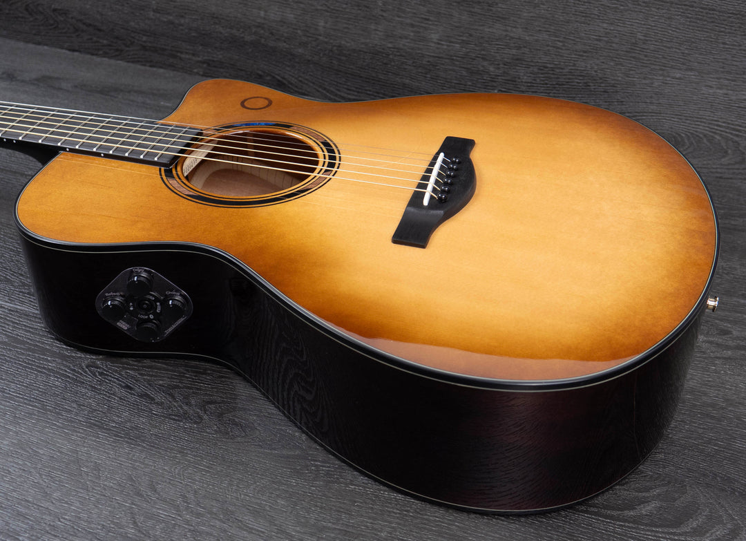 Yamaha TAS 3C TransAcoustic Guitar, Sandburst