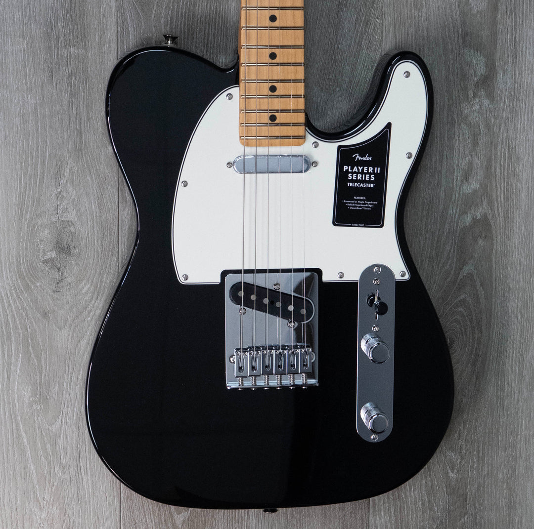 Fender Player II Telecaster, touche en érable, noir