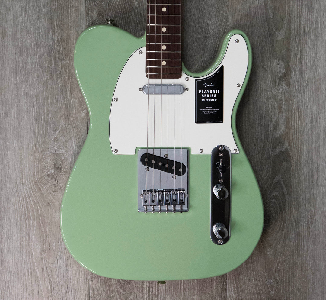 Fender Player II Telecaster, touche en palissandre, bouleau vert