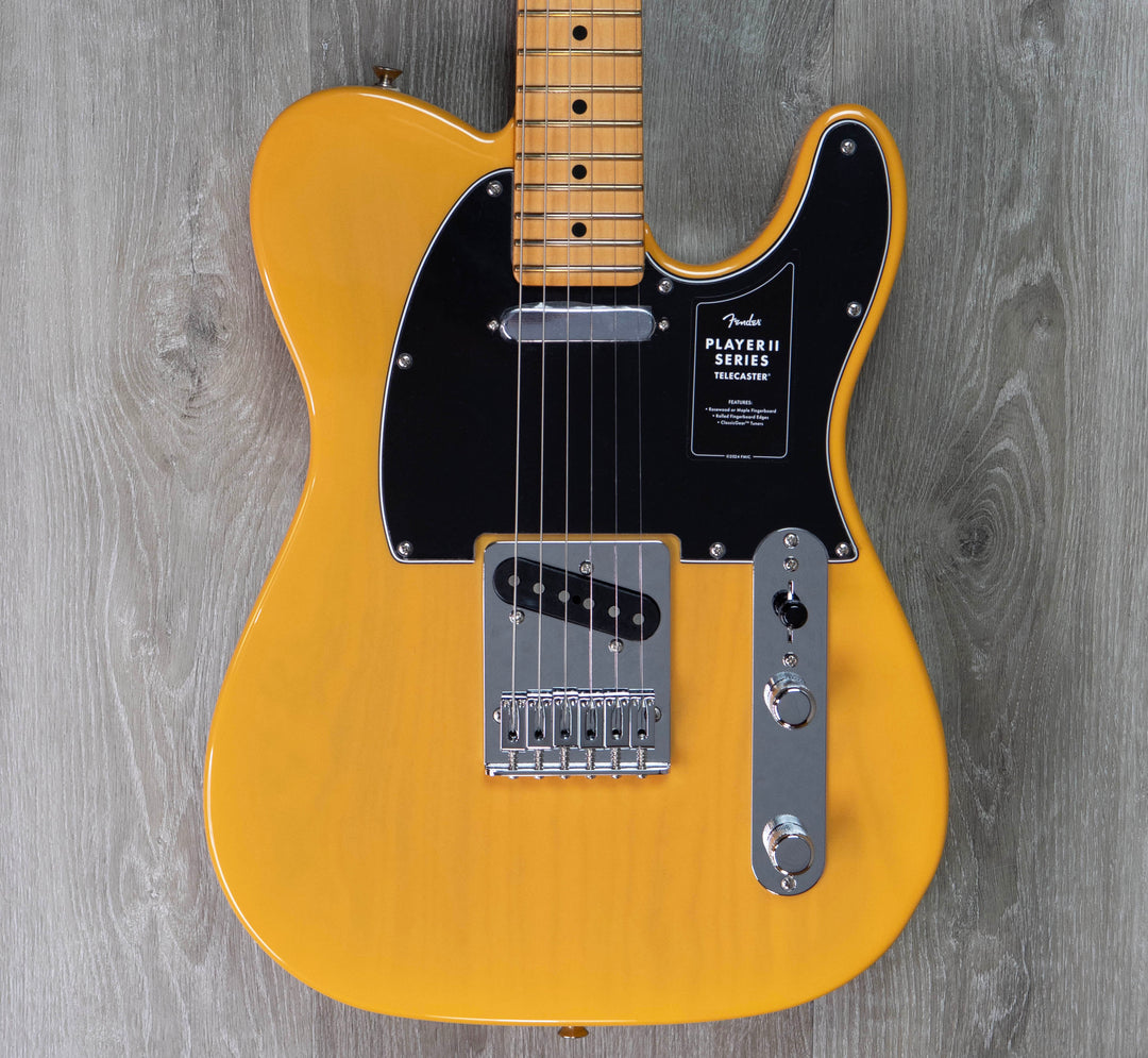 Fender Player II Telecaster, touche en érable, couleur caramel