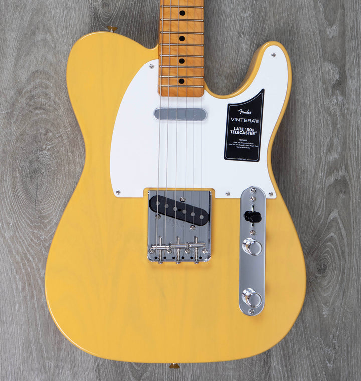Fender Vintera III Late '50s Telecaster, Maple Fingerboard, Butterscotch Blonde
