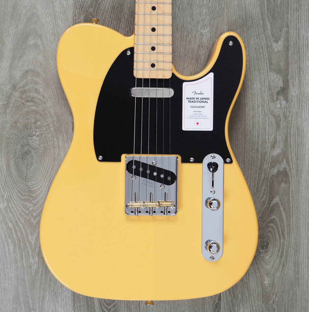 Fender Made in Japan Traditional 50s Telecaster, Maple Fingerboard, Butterscotch Blonde