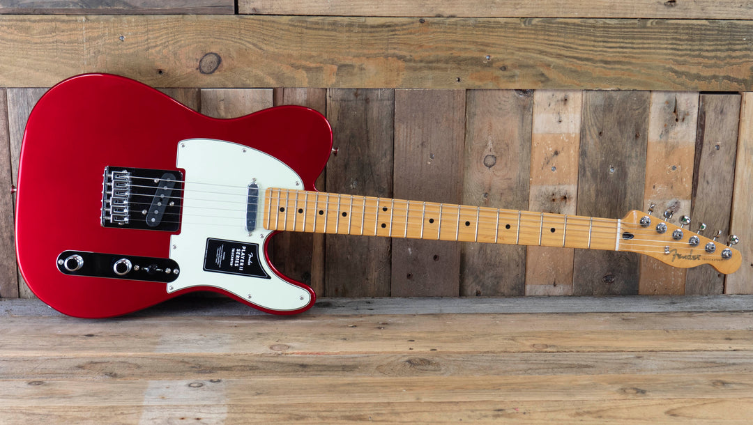 Fender 75th Anniversary Player II Telecaster, Maple Fingerboard, Candy Apple Red