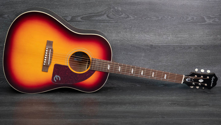 Epiphone Masterbilt Texan, Faded Cherry électro-acoustique