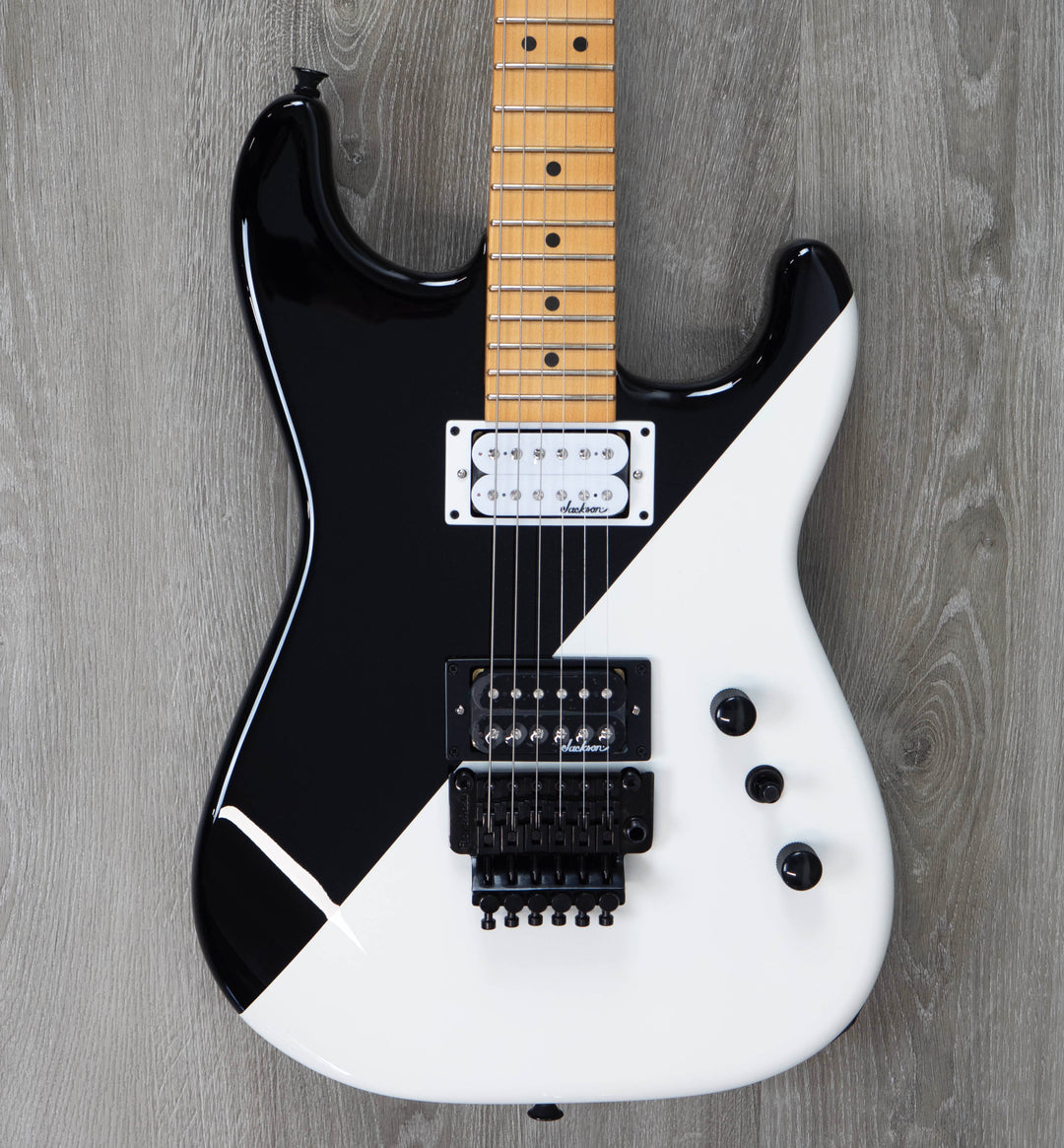 Jackson Pro Origins 1985 Limited Edition San Dimas SD1 HH FR, Maple Fingerboard, Two Face