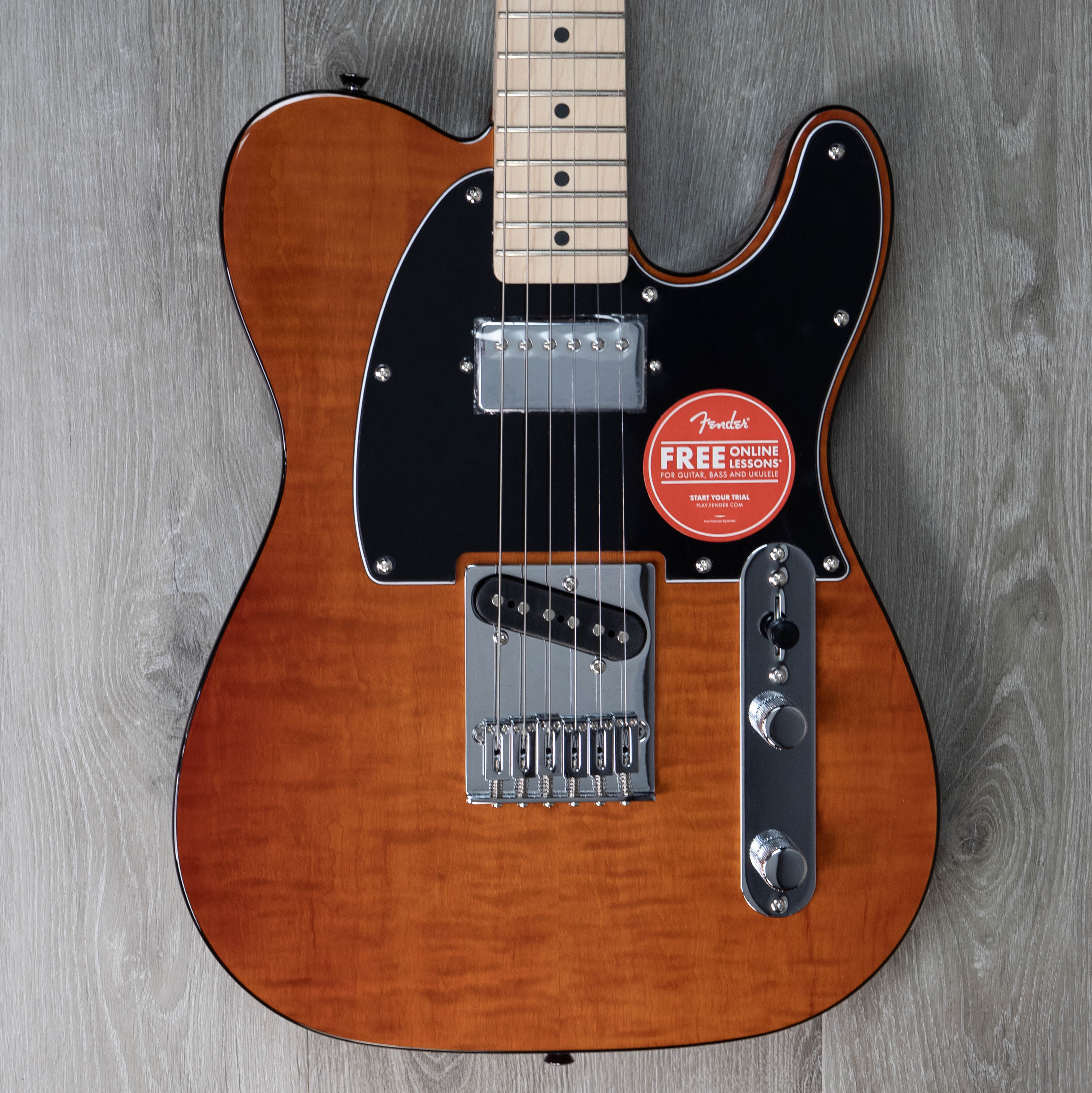 Squier Affinity Series Telecaster FMT SH, touche en laurier