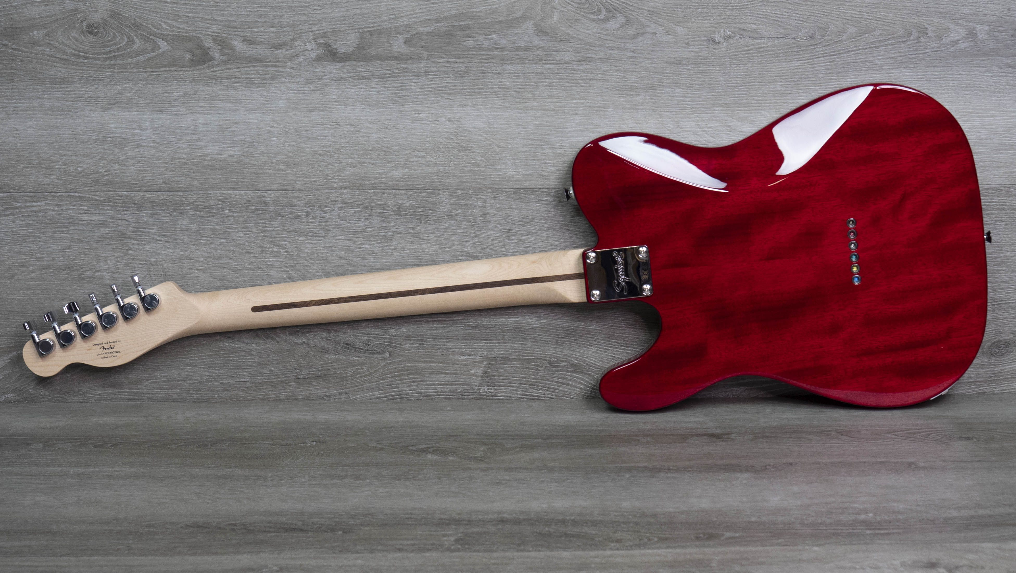 Squier Telecaster レッド　affinity Squier Affinity Series Telecaster Electric Guitar - Crimson Red