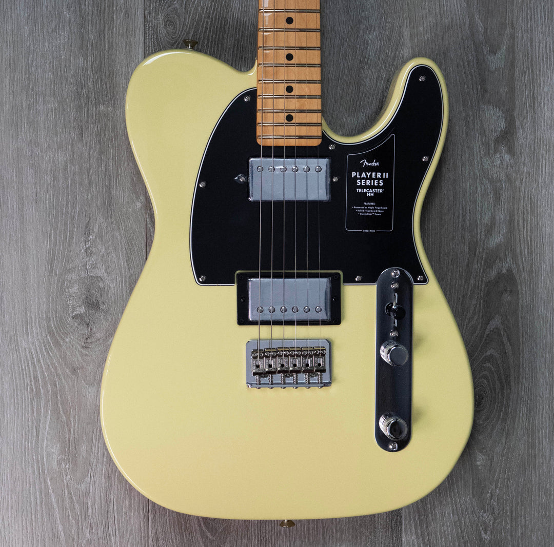 Fender Player II Telecaster HH, diapasón de arce, amarillo Hialeah