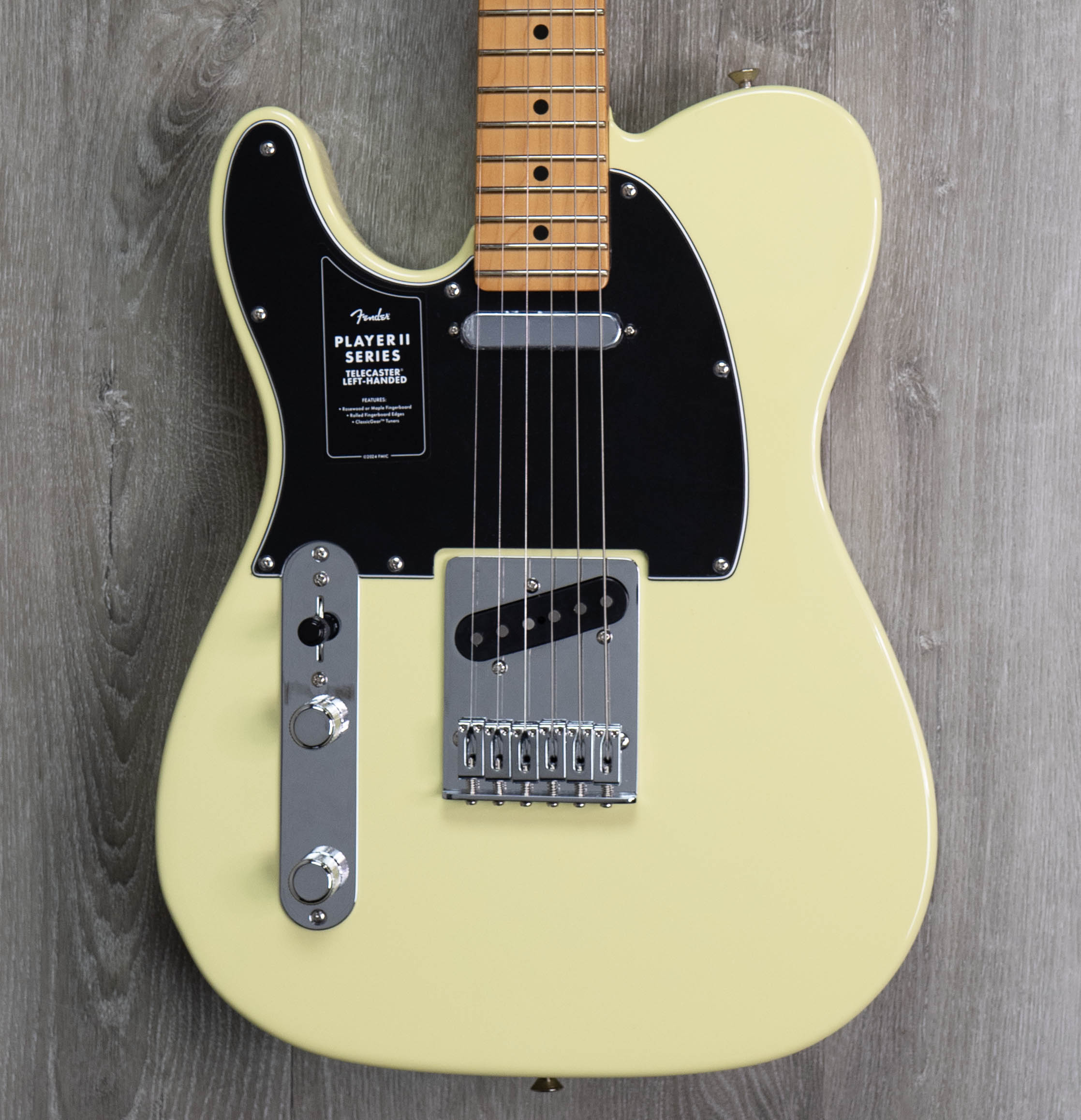 Fender Player II Telecaster Left-Hand, Maple Fingerboard, Hialeah