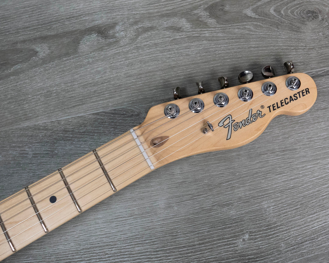 Fender American Performer Timber Telecaster edición limitada, diapasón de arce, color moca