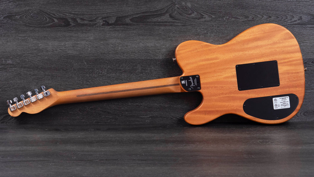 Pre-Owned Fender Limited Edition Acoustasonic Player Telecaster, Channel Bound Neck, Tungsten