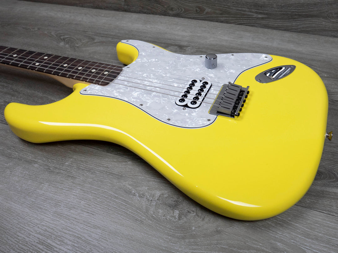 Fender Limited Edition Tom Delonge Stratocaster, Graffiti Yellow