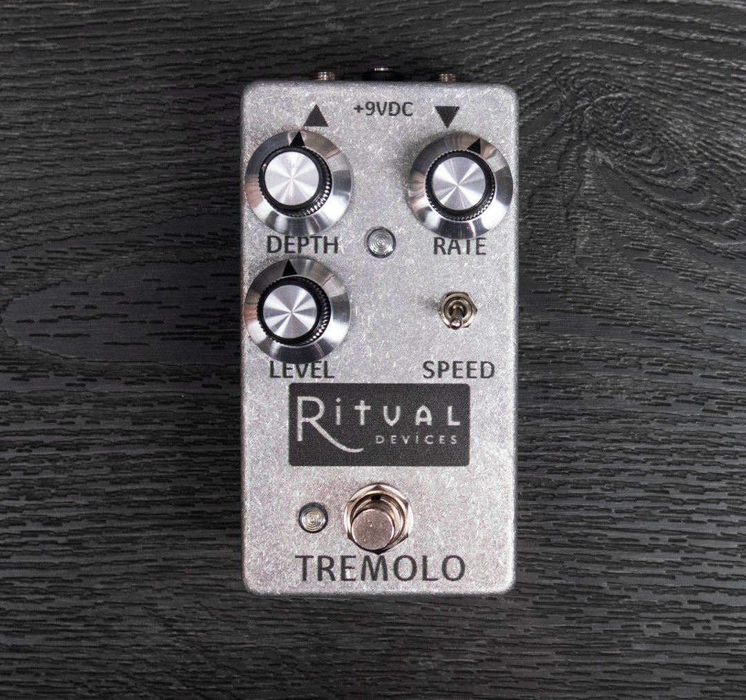 Ritual Devices GREY TREMOLO Effects Pedal