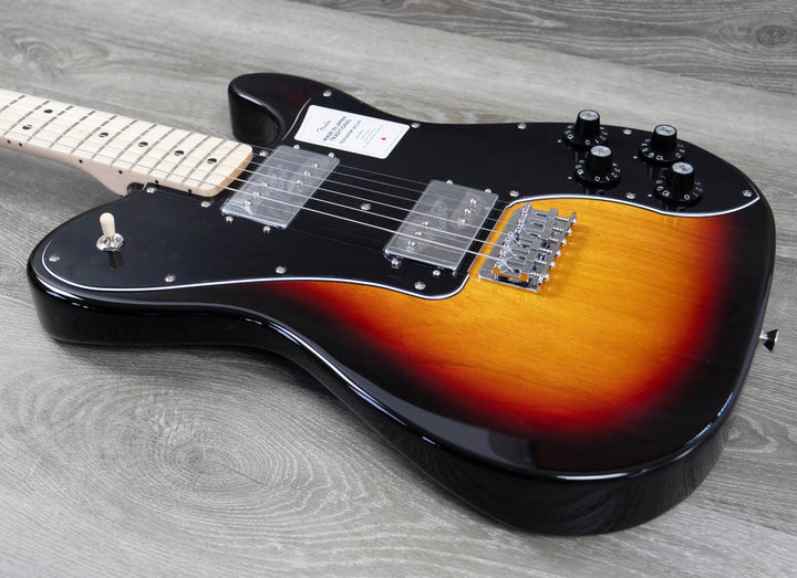 Fender Made in Japan Traditional 70s Telecaster Deluxe, Maple Fingerboard, 3-Color Sunburst