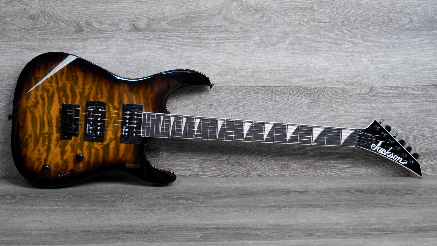 jackson dinky tobacco burst Electric Guitar JS Series JS20 DKQ 2PT radius bound amaranth fingerboard Jackson Pro Dinky DK2Q Tobacco
