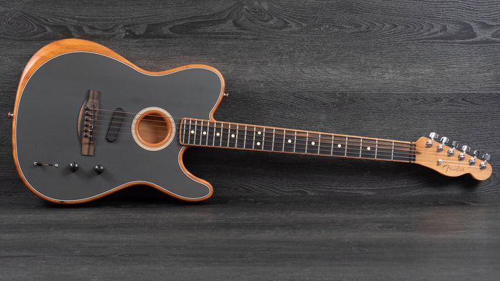 Pre-Owned Fender Limited Edition Acoustasonic Player Telecaster, Channel Bound Neck, Tungsten