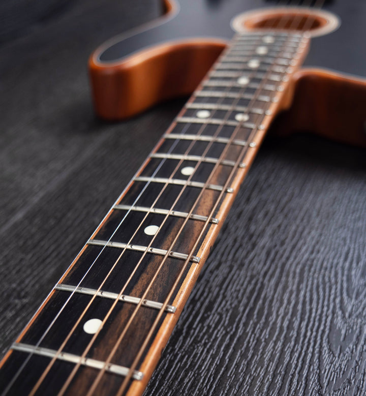 Pre-Owned Fender Limited Edition Acoustasonic Player Telecaster, Channel Bound Neck, Tungsten