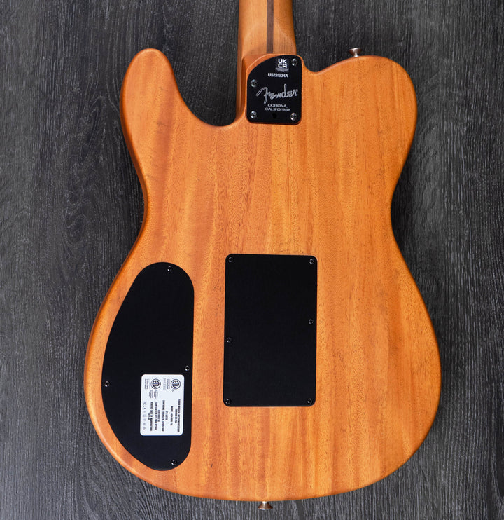 Pre-Owned Fender Limited Edition Acoustasonic Player Telecaster, Channel Bound Neck, Tungsten