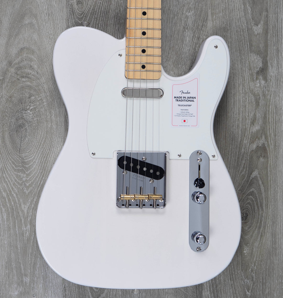 Fender Made in Japan Traditional 50s Telecaster, Maple Fingerboard, White Blonde