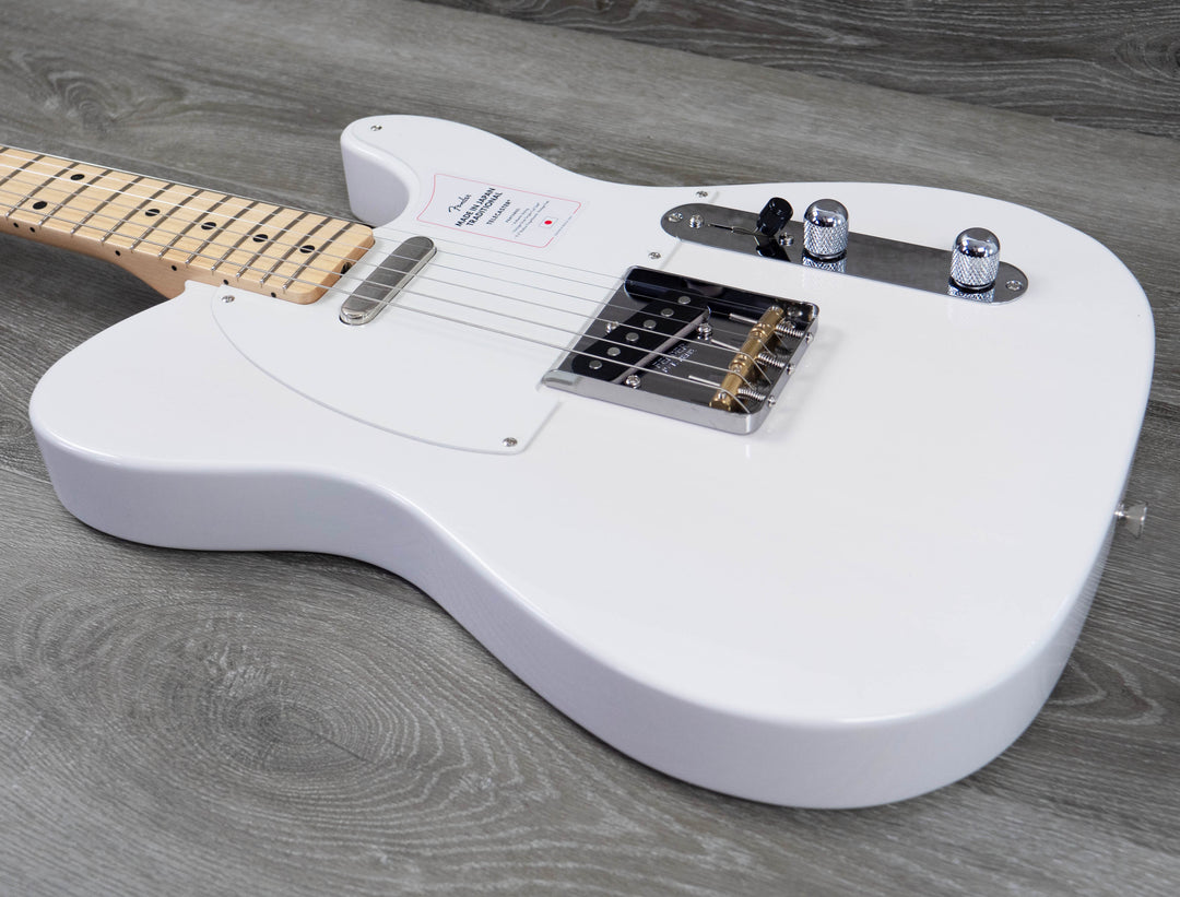 Fender Made in Japan Traditional 50s Telecaster, Maple Fingerboard, White Blonde